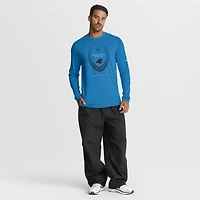 Men's Nike Blue Carolina Panthers Legend Icon Dri-FIT Long Sleeve T-Shirt