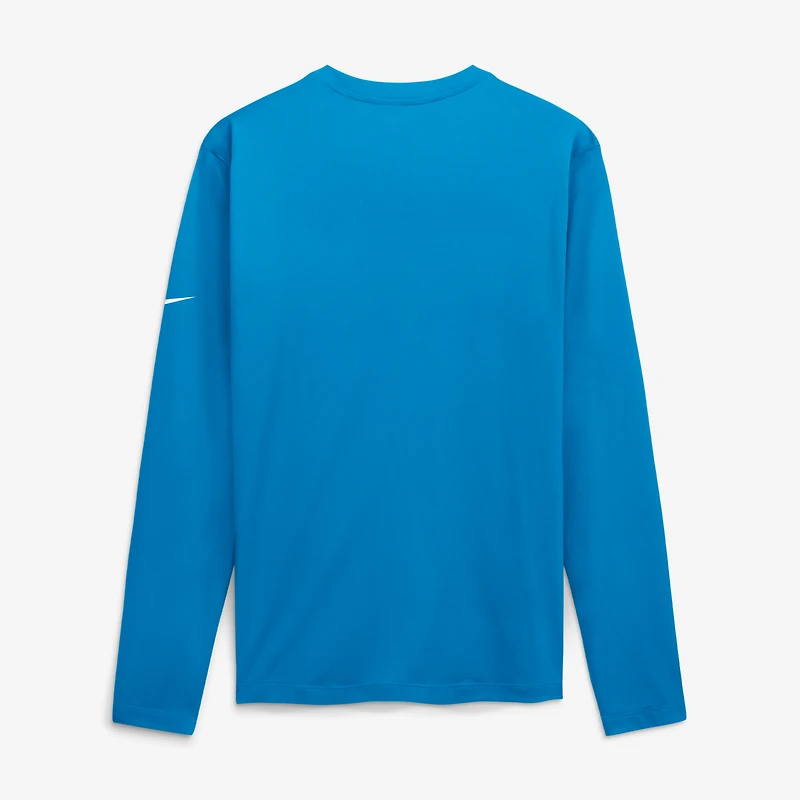 Men's Nike Blue Carolina Panthers Legend Icon Dri-FIT Long Sleeve T-Shirt