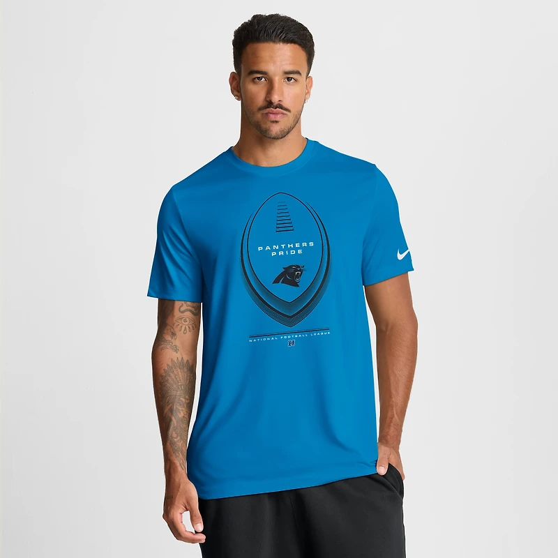 T-shirt Nike Legend Icon Dri-FIT bleu Carolina Panthers pour homme