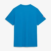 Men's Nike  Blue Carolina Panthers Sideline UV Dri-FIT Coaches Shirt