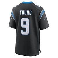 Men's Nike Bryce Young Black Carolina Panthers Team Game Jersey