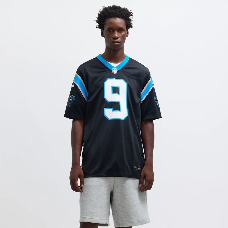 Maillot de match l'équipe Nike Bryce Young des Panthers la Caroline noirs pour hommes