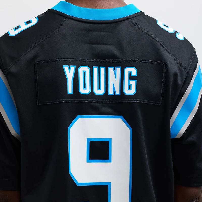 Men's Nike Bryce Young Black Carolina Panthers Team Game Jersey