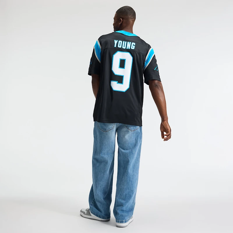 Men's Nike Bryce Young Black Carolina Panthers Vapor F.U.S.E. Stitched Limited Jersey