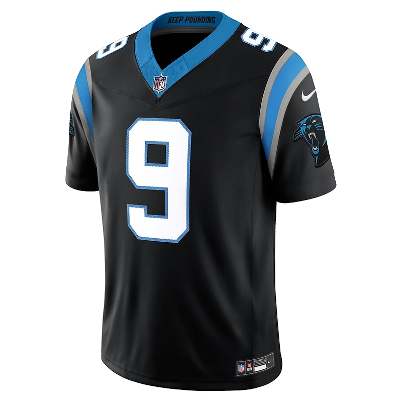 Men's Nike Bryce Young Black Carolina Panthers Vapor F.U.S.E. Stitched Limited Jersey