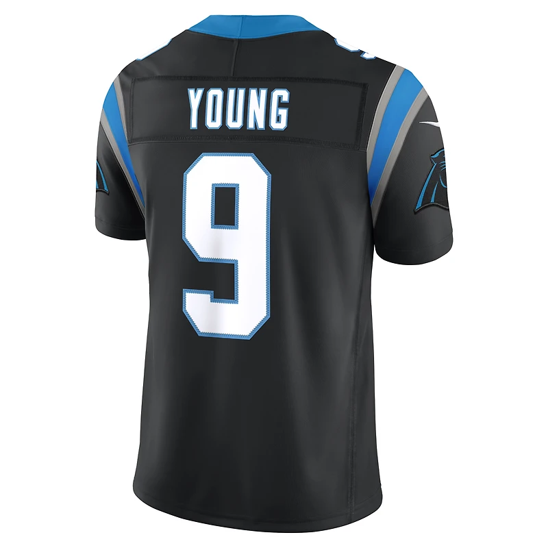 Men's Nike Bryce Young Black Carolina Panthers Vapor F.U.S.E. Stitched Limited Jersey