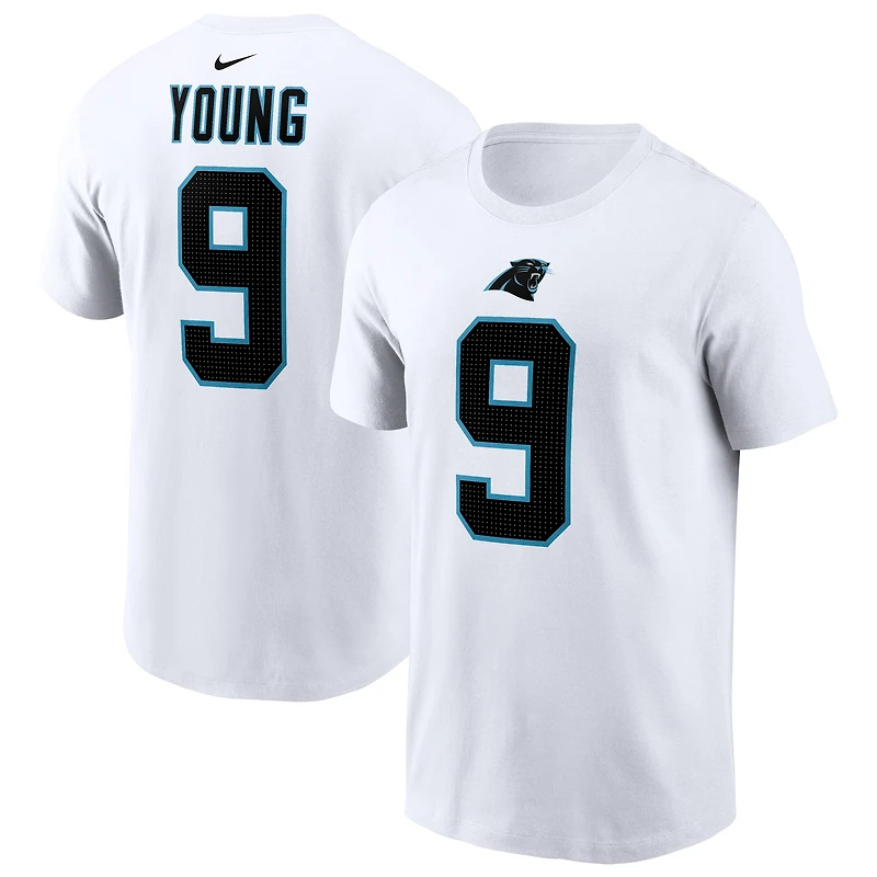 Men's Nike Bryce Young Carolina Panthers Player Name & Number T-Shirt