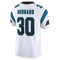Men's Nike Chuba Hubbard White Carolina Panthers  Vapor F.U.S.E. Limited Jersey