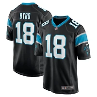 Maillot de joueur Nike Damiere Byrd Black Carolina Panthers pour homme