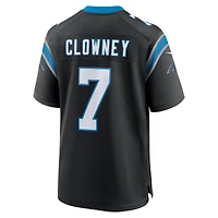 Maillot de match Nike Jadeveon Clowney pour hommes, noir, Carolina Panthers
