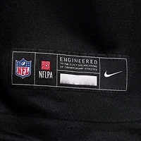 Men's Nike Jake Curhan  Black Carolina Panthers Team Game Jersey