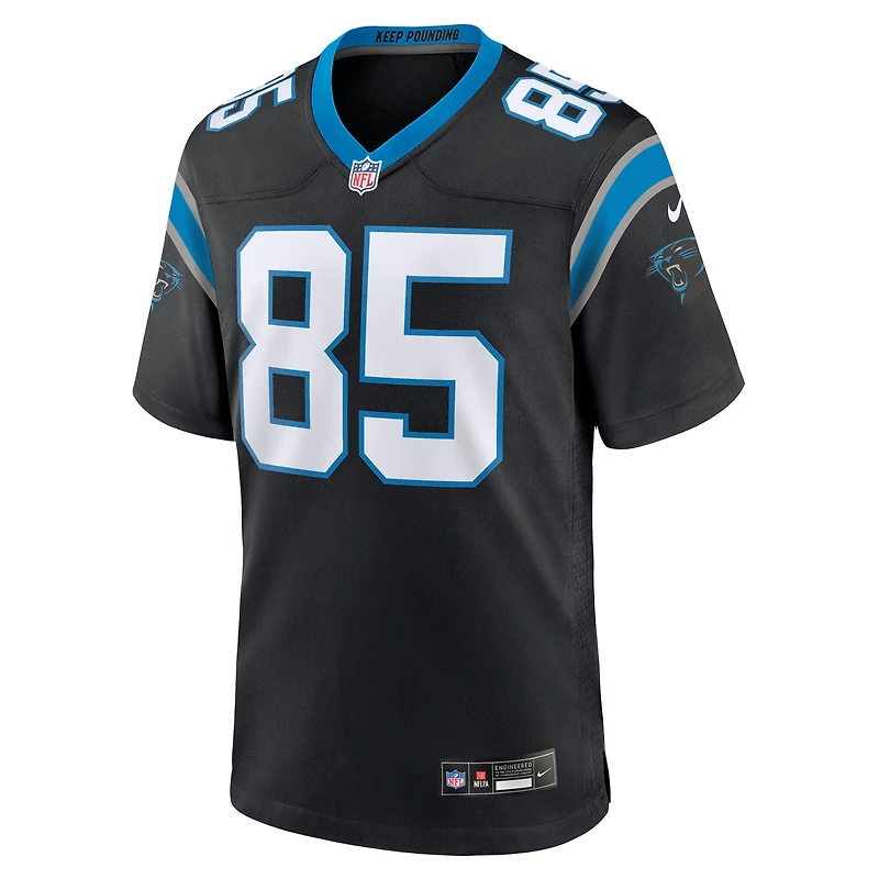 Men's Nike James Mitchell  Black Carolina Panthers Team Game Jersey