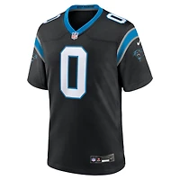 Maillot de match Nike Ja'Tavion Sanders pour homme, noir, Carolina Panthers