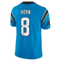 Nike Jaycee Horn Bleu Carolina Panthers Vapor F.U.S.E. Maillot limité