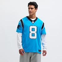 Men's Nike Jaycee Horn Blue Carolina Panthers Vapor F.U.S.E. Limited Jersey