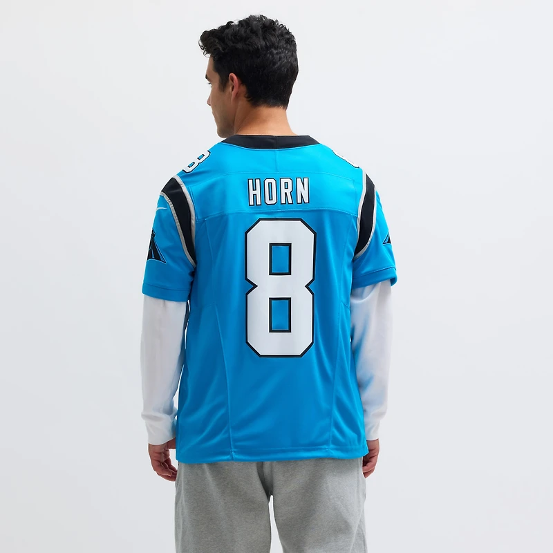 Nike Jaycee Horn Bleu Carolina Panthers Vapor F.U.S.E. Maillot limité