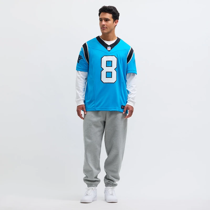 Men's Nike Jaycee Horn Blue Carolina Panthers Vapor F.U.S.E. Limited Jersey