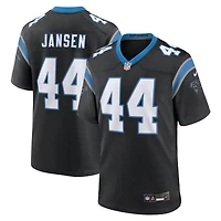 Nike J.J. pour homme Maillot Jansen Black Carolina Panthers Team Game