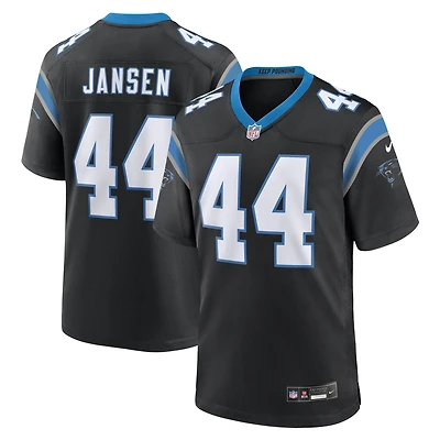 Nike J.J. pour homme Maillot Jansen Black Carolina Panthers Team Game