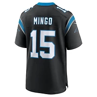 Men's Nike Jonathan Mingo  Black Carolina Panthers Game Jersey