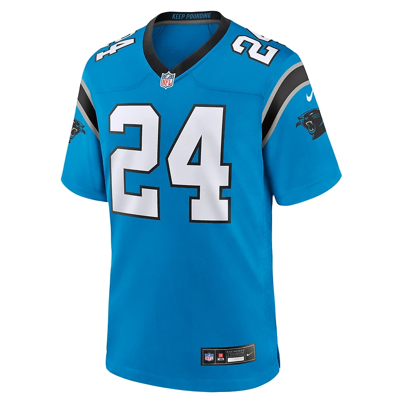 Men's Nike Jonathon Brooks Blue Carolina Panthers  Alternate Game Player Jersey