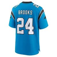 Men's Nike Jonathon Brooks Blue Carolina Panthers  Alternate Game Player Jersey