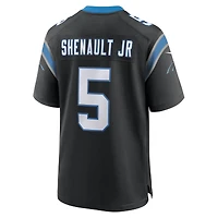 Maillot de match d'équipe Nike Laviska Shenault Jr. pour hommes, noir, Carolina Panthers