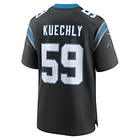 Men's Nike Luke Kuechly  Black Carolina Panthers Team Game Jersey