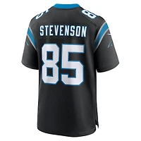 Maillot de match l'équipe Nike Marquez Stevenson pour hommes, noir, Carolina Panthers