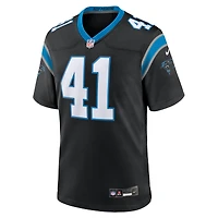Men's Nike Matthias Farley  Black Carolina Panthers Game Jersey