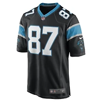 Maillot de joueur retraité Nike Muhsin Muhammad des Panthers la Caroline noirs pour hommes
