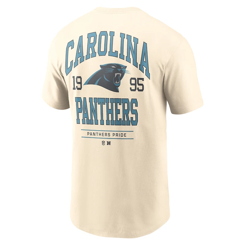 Men's Nike Natural Carolina Panthers Freestyle Essential T-Shirt