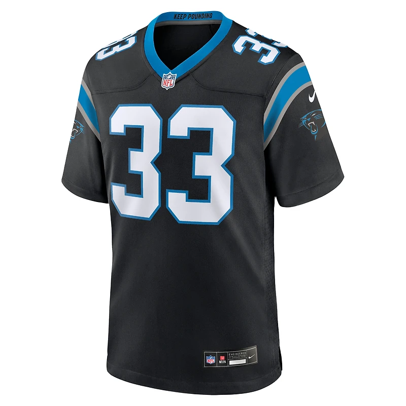 Men's Nike Robert Rochell  Black Carolina Panthers Team Game Jersey