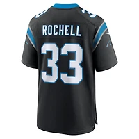 Men's Nike Robert Rochell  Black Carolina Panthers Team Game Jersey
