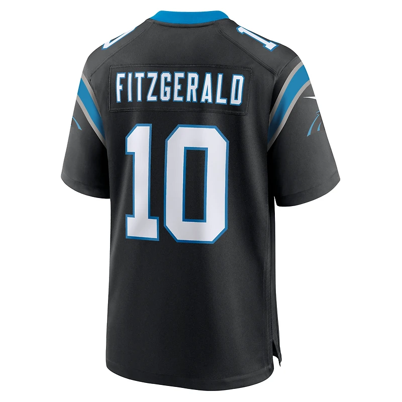 Maillot Nike Ryan Fitzgerald noir pour homme, équipe des Carolina Panthers