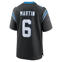 Maillot Nike Sam Martin noir pour homme des Carolina Panthers