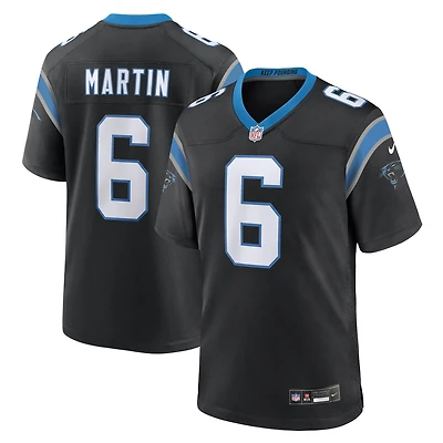 Maillot Nike Sam Martin noir pour homme des Carolina Panthers