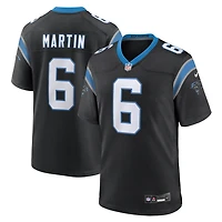 Maillot Nike Sam Martin noir pour homme des Carolina Panthers