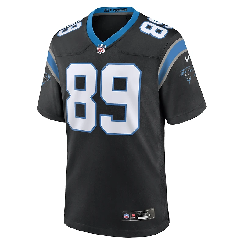 Maillot de match à la retraite Nike Steve Smith Sr. Black Carolina Panthers pour homme