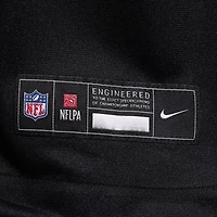 Men's Nike Tershawn Wharton  Black Carolina Panthers Team Game Jersey
