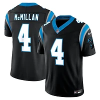 Men's Nike Tetairoa McMillan Black Carolina Panthers Vapor F.U.S.E. Stitched Limited Jersey
