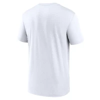 Men's Nike White Carolina Panthers Icon Legend Performance T-Shirt