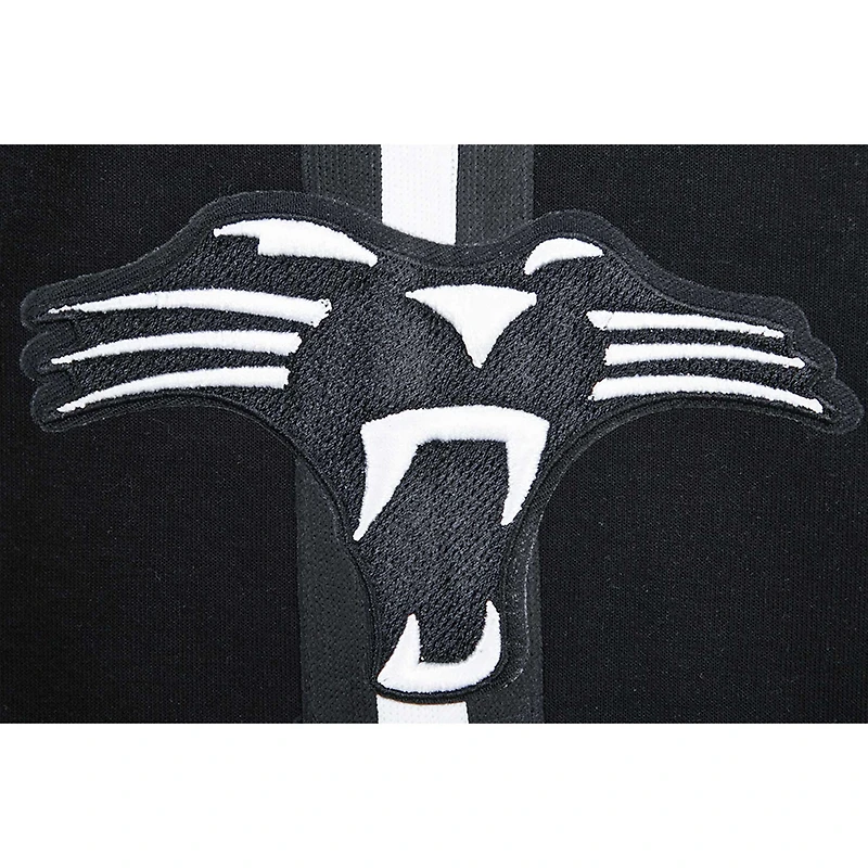 Men's Pro Standard Black Carolina Panthers Classic Chenille Shorts