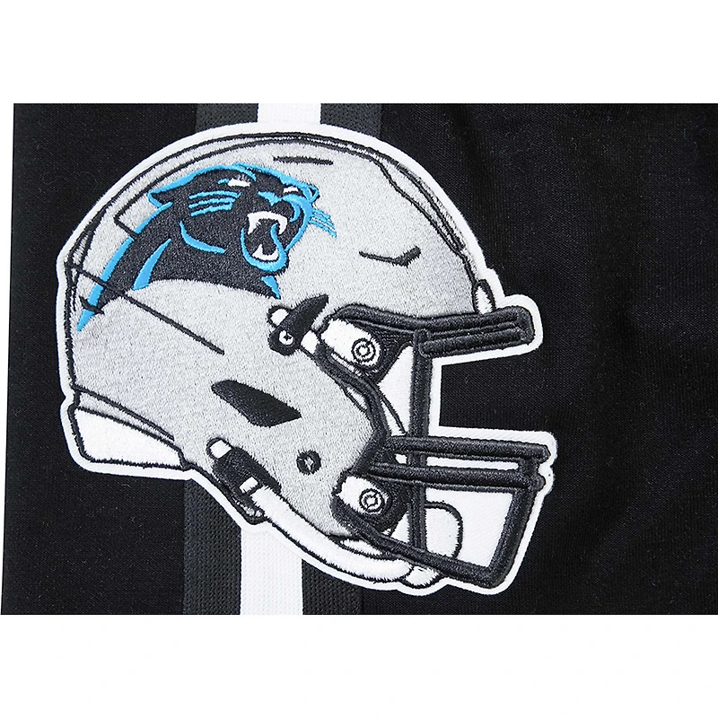 Men's Pro Standard Black Carolina Panthers Classic Chenille Shorts