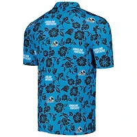 Polo Performance Pua Reyn Spooner des Panthers de la Caroline bleu pour hommes