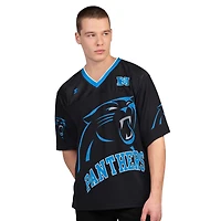 Men's Starter Black/White Carolina Panthers Short Sleeve & Long T-Shirt Combo Pack