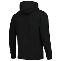 Men's Starter Black Carolina Panthers Domestic Post Season Full-Zip Hoodie