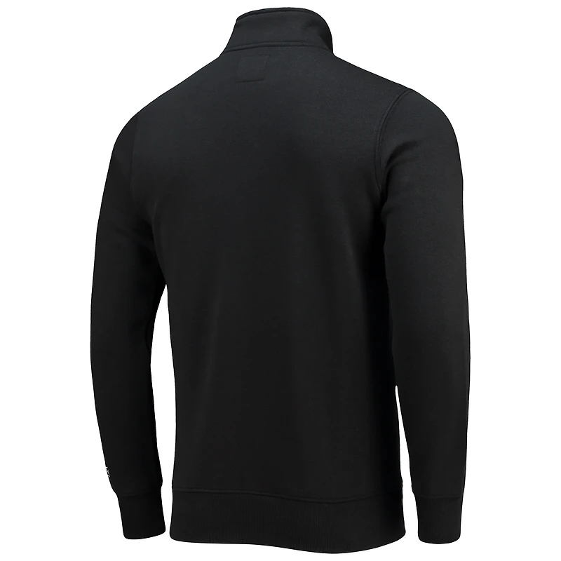 Veste Starter Black Carolina Panthers Heisman à quart de zip pour homme