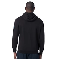 Men's Starter Black Carolina Panthers Thursday Night Gridiron Hoodie