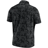 Tommy Bahama Black Carolina Panthers Sport Palmetto Palms Polo pour homme